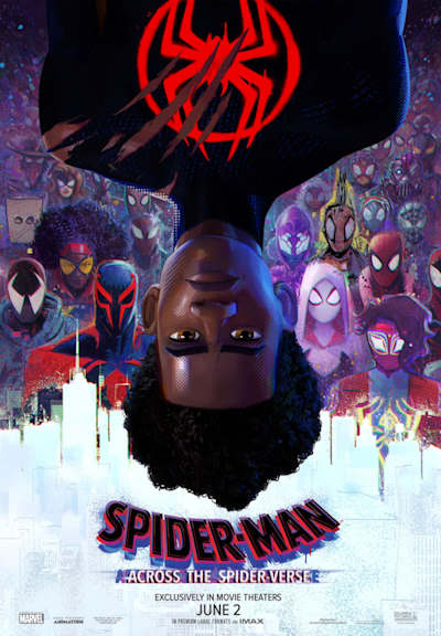 across the spiderverse poster