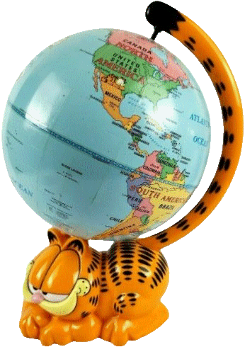 garfield globe