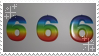 rainbow 666 stamp