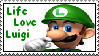 life love luigi stamp