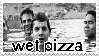 slint spiderland cover saying wet pizza stamp
